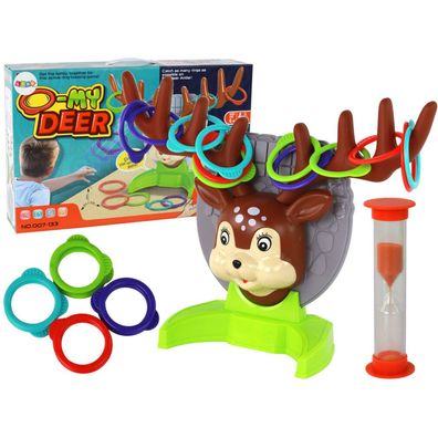 Lean Toys Familienhandballspiel Reifenweitwurf