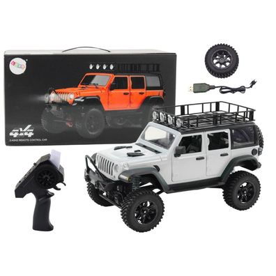 Leantoys R/C 2.4G 4x4 Geländewagen grau