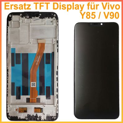 Display für Vivo Y85 / V90 1726 - 1727 Bildschirm TouchScreen Schwarz LCD + TOUCH + R