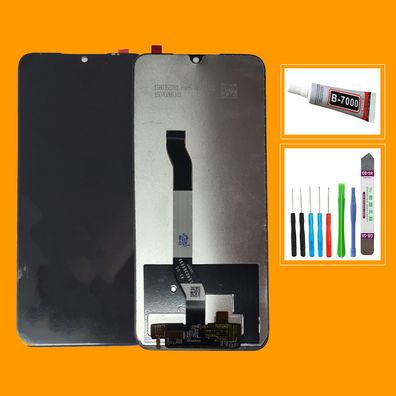Für Xiaomi Redmi Note 8 Display LCD Bildschirm TouchScreen Schwarz + TOOL