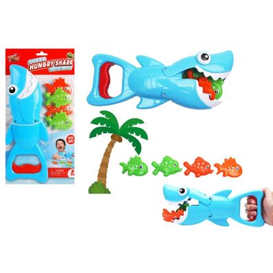 Lean Badespiel Haifischfängerset Blau