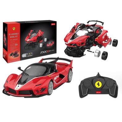 Bausteine ​ #8203; uto Rastar 1:18 Ferrari FXXK EVO Rot 88 Elemente