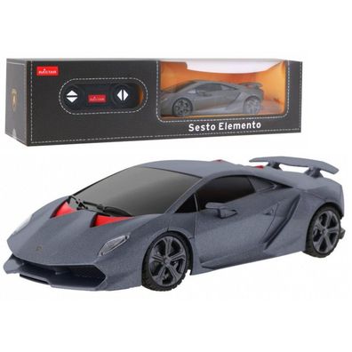 RC Sportwagen 1:24 Ferngesteuerter Lamborghini Sesto Elemento Grau