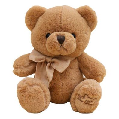 Lean Plüsch Maskottchen Huggable Large Teddy Bear Mit Kartenspiel Braun 40Cm