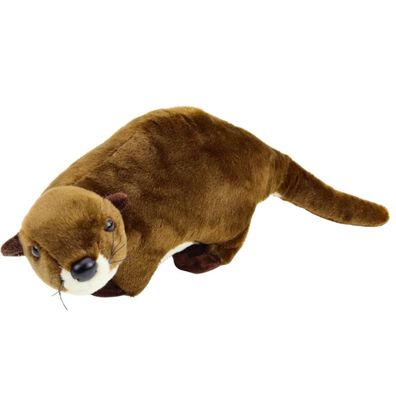 Lean Plüsch Maskottchen Snuggle Otter Braun 37Cm
