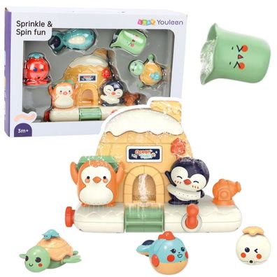Leantoys Badespielzeug Meerestiere