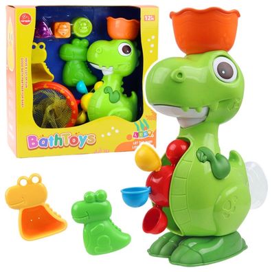 Lean Dinosaurier Badespielzeug Set Mit Mahlwerk Zubehör 8El