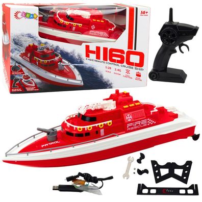 Leantoys RC-Rettungsboot 1:28