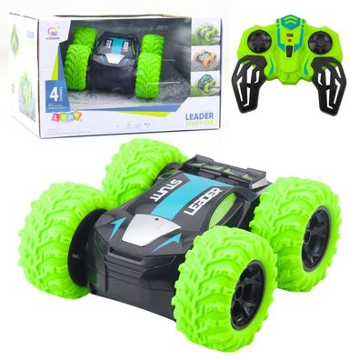 Lean Ferngesteuertes Rc Stunt Car 360° Rotation Grün