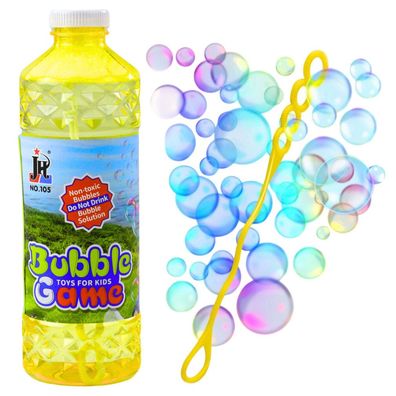 Lean Große Seifenblasenflüssigkeit Mit Zauberstab 1L 1000Ml