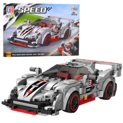Bausteine ​ #8203; portwagen Roboter 2in1 Grau 363 Stk