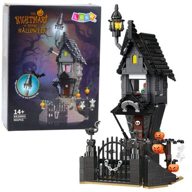 Lean Bau Von Blöcken Haus Der Angst Halloween-Turm 581 El