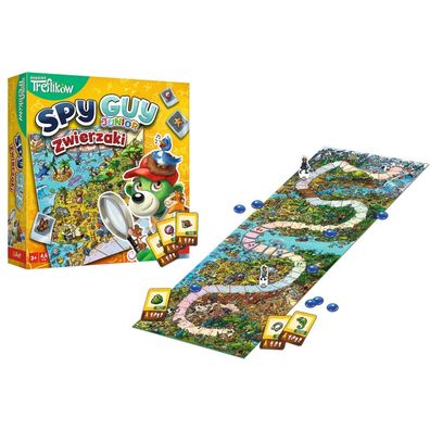 Familienspiel Spy Guy Junior Pets Trefl 02595