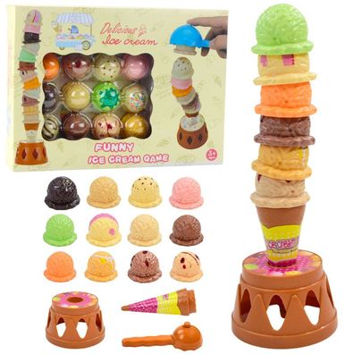 Lean Tower Of Ice Cream Colour Knobs Arcade-Spiel 17 El