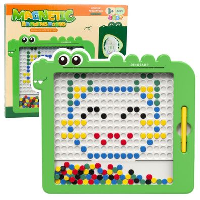 Lean Magnettafel Mosaik Puzzle Dinosaurier Grüne Karten 20 Muster