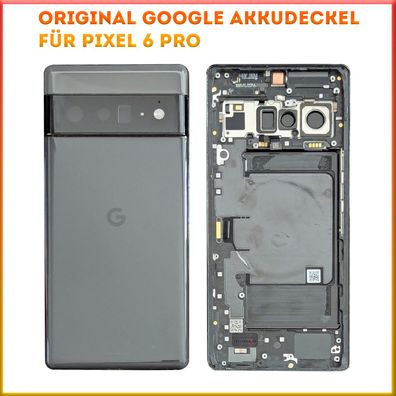 Original Google Backcover Pixel 6 Pro inkl. Kameraglas Grau