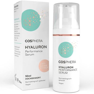 Cosphera Hyaluron Performance Serum - 50ml