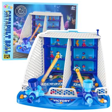 Flipper-Spiel mit Ozeanfisch-Schießerei