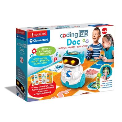 DOC Interaktiver Lernroboter für Kinder Polnische Sprachversion Clementoni 50730