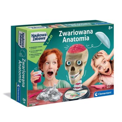 Wissenschaftlicher Spaß Verrückte Anatomie Polnische Sprache Clementoni 50697