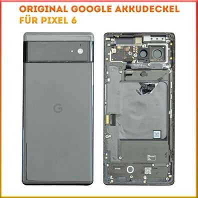 Original Google Backcover Pixel 6 inkl. Kameraglas Grau