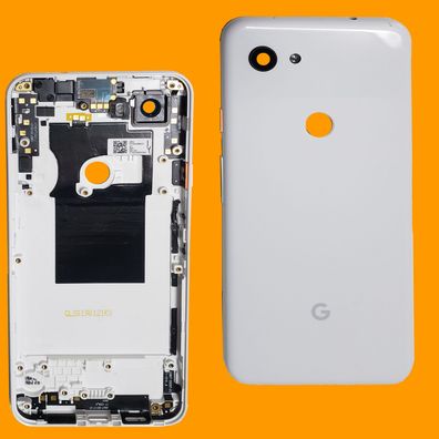 Original Google Pixel 3A Akkudeckel Housing Deckel Gehäuse Cover Backcover inkl. Kame