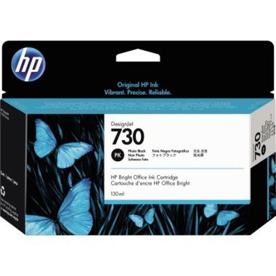 HP HP Ink No 730 HP730 HP 730 photo black Schwarz Cartridge (P2V67A)