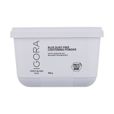 Schwarzkopf Professional Igora Vario Blond Plus Blau Staubfreies Aufhellungspuder