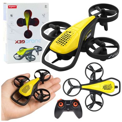 Mini-RC-Drohne Syma X36 Vier-Achsen-Akrobatik Gelb