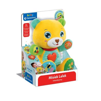 Bunter Interaktiver Teddybär Lelek Polnische Sprache Clementoni 50939