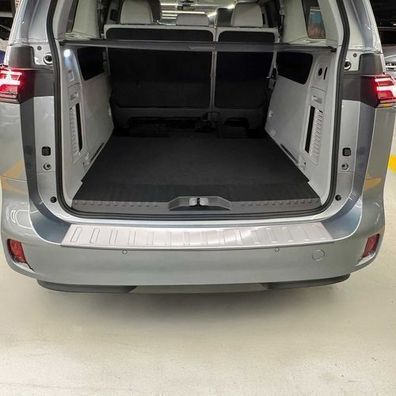 Ladekantenschutz für VW ID. Buzz 2022-2024 Edelstahl Chrom Gebürstet