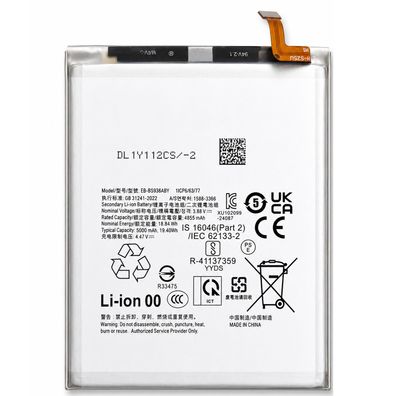 Akku für Samsung Galaxy S25 Ultra, SM-S938B ersetzt EB-BS938ABY 5000mAh Battery Batte