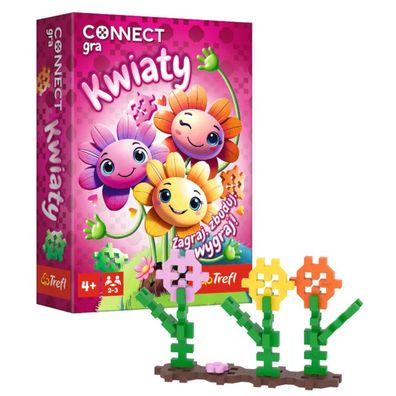 Spiel - Connect Blumen - Trefl 02887