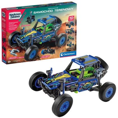 Wissenschaftlicher Spaß Mechaniklabor Geländewagen Clementoni 50918