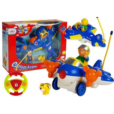 Ferngesteuertes Musikflugzeug mit Lenkrad