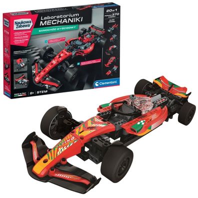 Wissenschaft & Spiel - Mechaniklabor Rennwagen Polnische Version Clementoni 50403