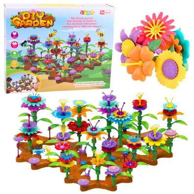 DIY Blumen Bunte Gartenbausteine ​ #8203; et 148 Teile
