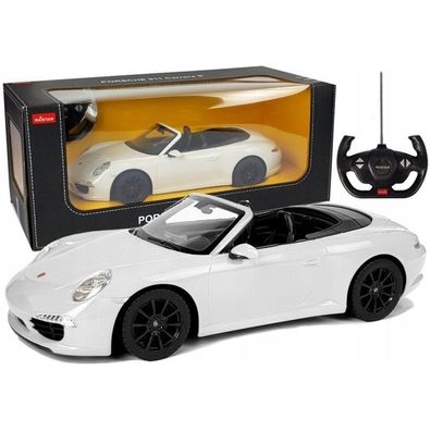 Porsche 911 Carrera S ferngesteuertes RC-Auto Rastar Weiß 1:12