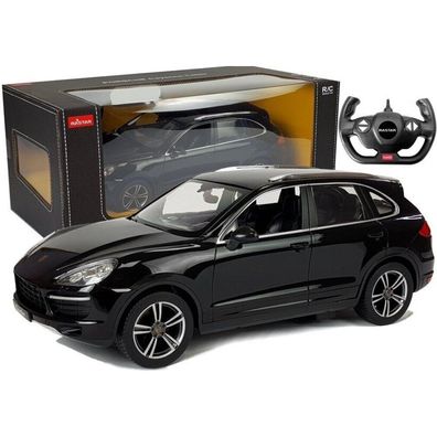 Leantoys Auto R/C Porsche Cayenne Turbo Rastar 1:14 Czarne na Pilota