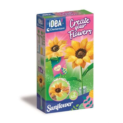 Idea Art Kreativset Mini Blumenfabrik Sonnenblume Clementoni 18347