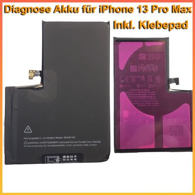 Diagnose Akku für iPhone 13 Pro Max ohne Fehlermeldung ohne Löten 100% Kapazität A265