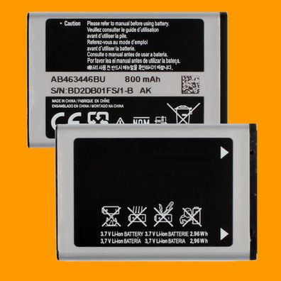 Akku Samsung AB463446BU Akku für GT-E1150i E1200 C3520 SGH-C270 Battery Neu