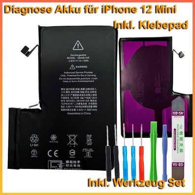 Diagnose Akku für iPhone 12 Pro Max ohne Fehlermeldung ohne Löten 100% Kapazität A246