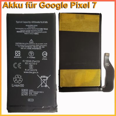 Akku für Google Pixel 7 Batterie Battery Accu GZE8U