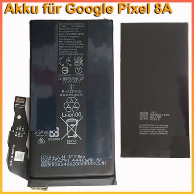 Akku für Google Pixel 8A Batterie Battery Accu G07DF