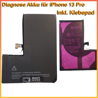 Diagnose Akku für iPhone 13 Pro ohne Fehlermeldung ohne Löten 100% Kapazität A2656