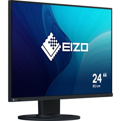 EIZO 61.0cm (24"), EV2410R-BK, 16:10 DVI+HDMI+DP+USB black