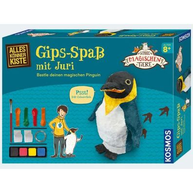 KOSMOS Die Schule der magischen Tiere - Gips-SpaÃ #159; mit Juri, Basteln