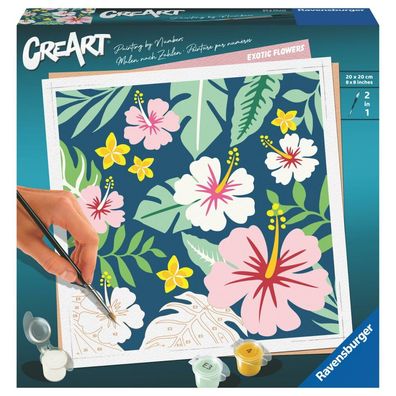 Ravensburger CreArt - Exotic Plants, Malen