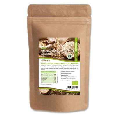 Mynatura Bio Kleinblatt Haferflocken - 1kg